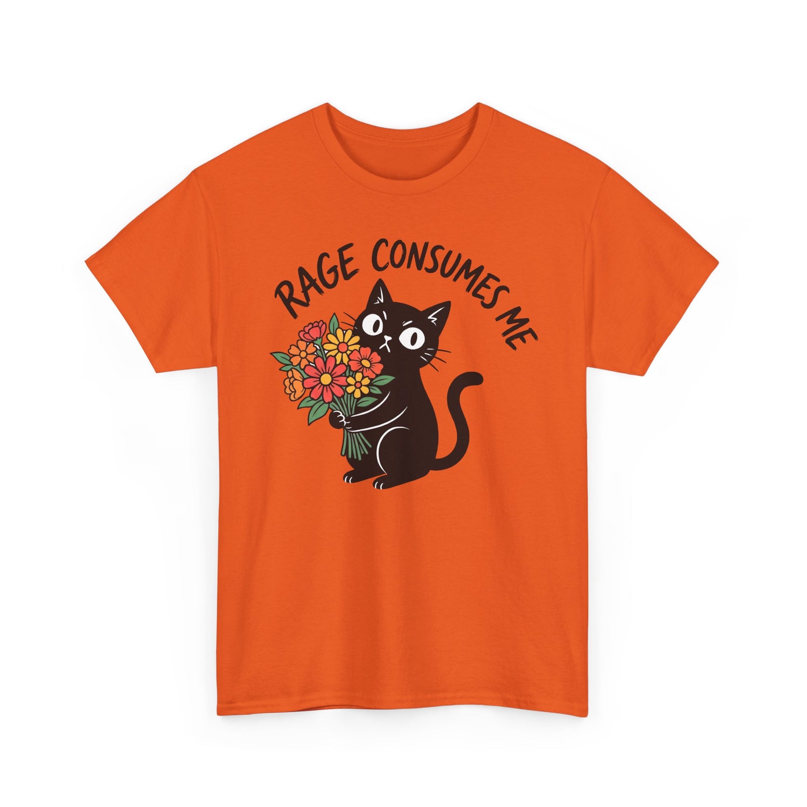 Rage Consumes Me Cat T-Shirt