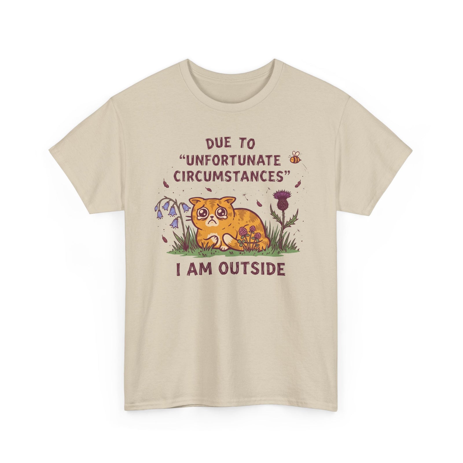 I'm Outside Funny Cat T-Shirt