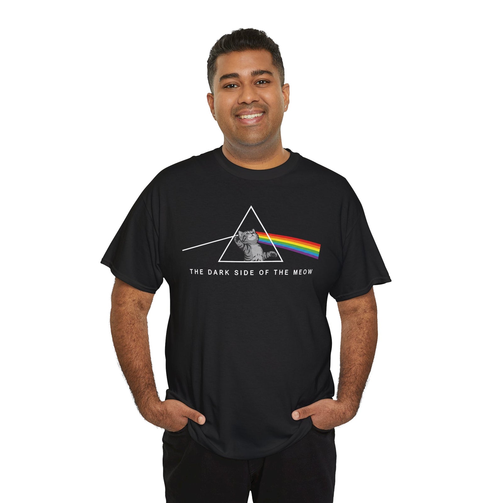 The Dark Side of Meow T-Shirt Cat Humor Tee