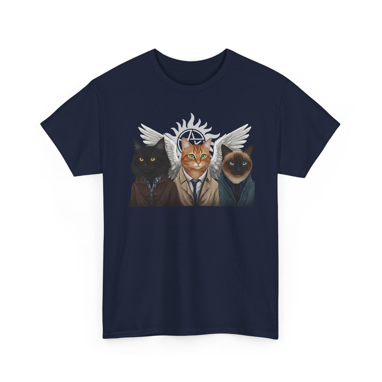 SuperCat Supernatural Cat T-Shirt — Mystical Cat Graphic Tee