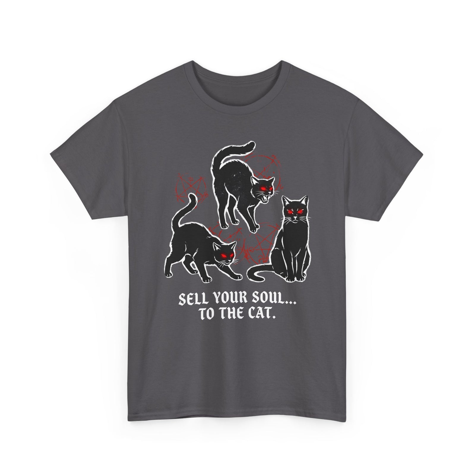 Sell Your Soul To The Cat T-Shirt — Funny Cat Lover Tee