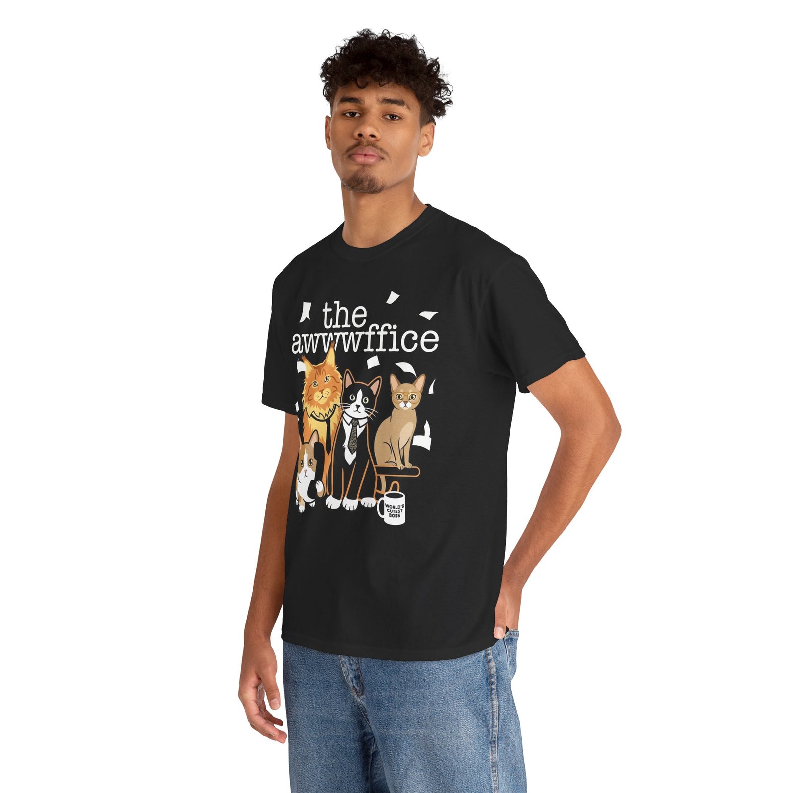 Cute Boss Cat T-Shirt Cute Boss Cat Tee for Cat Lovers