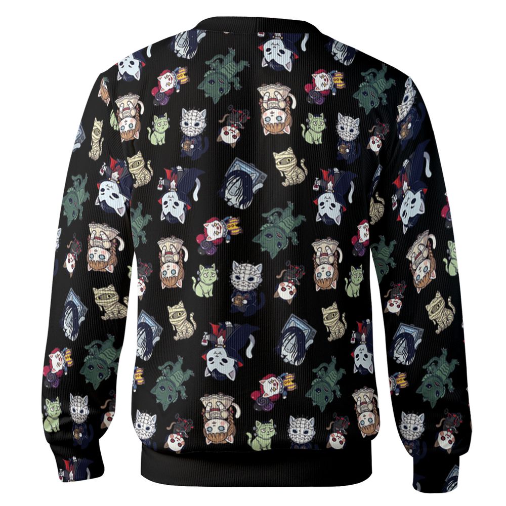 Horror cats Cardigan - - 2