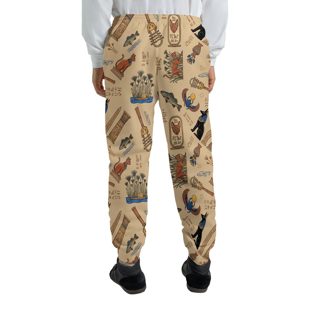 Ancient Egypt cat Sweatpants - - 2