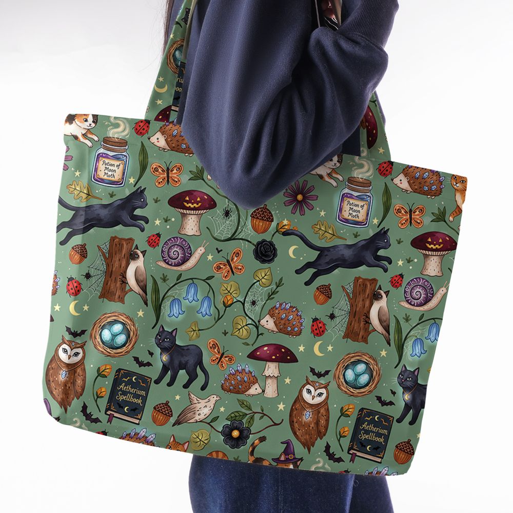 Witchy Cats & The Enchanted Garden - - 2