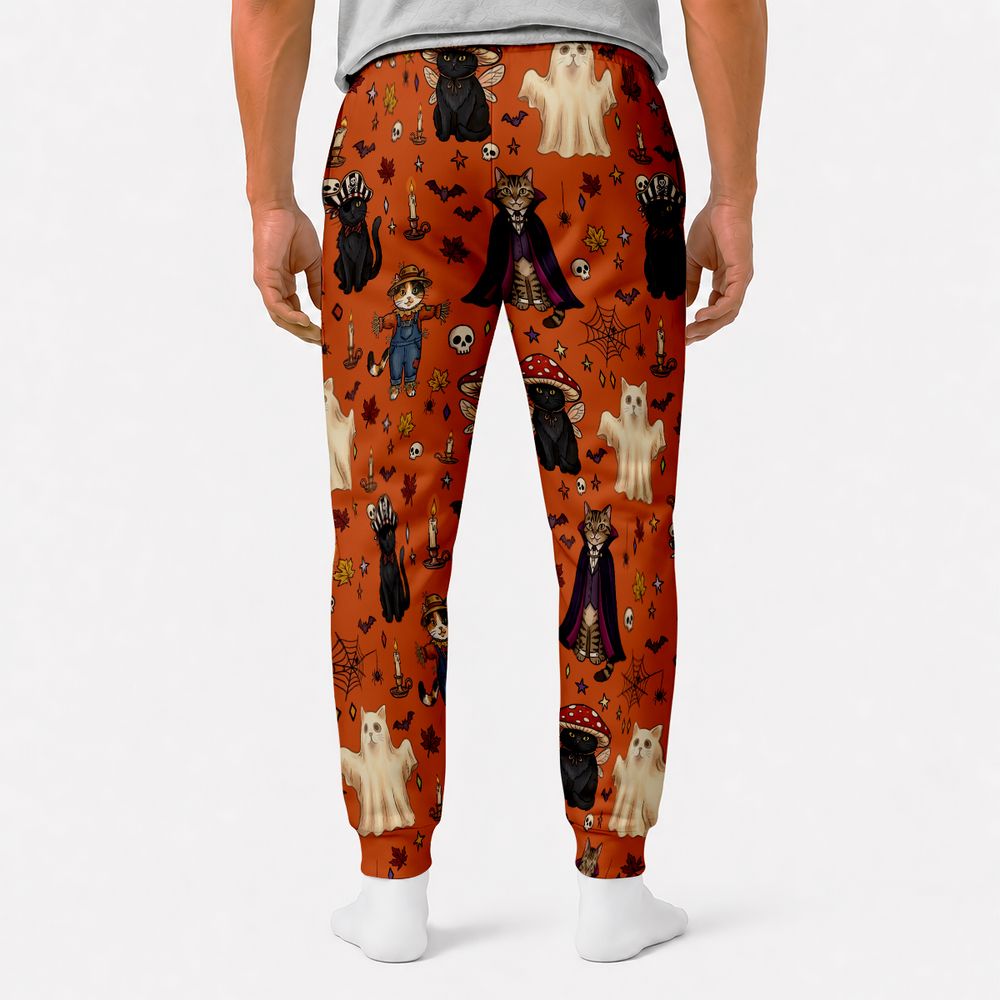 Feline Fright Fest Sweatpants - - 2
