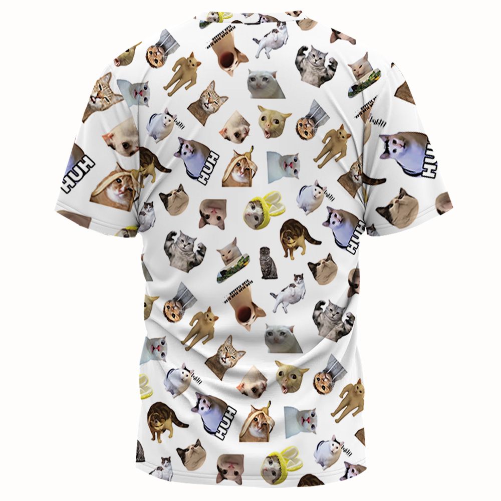 Cat memes Full Print Unisex T-Shirt - - 2