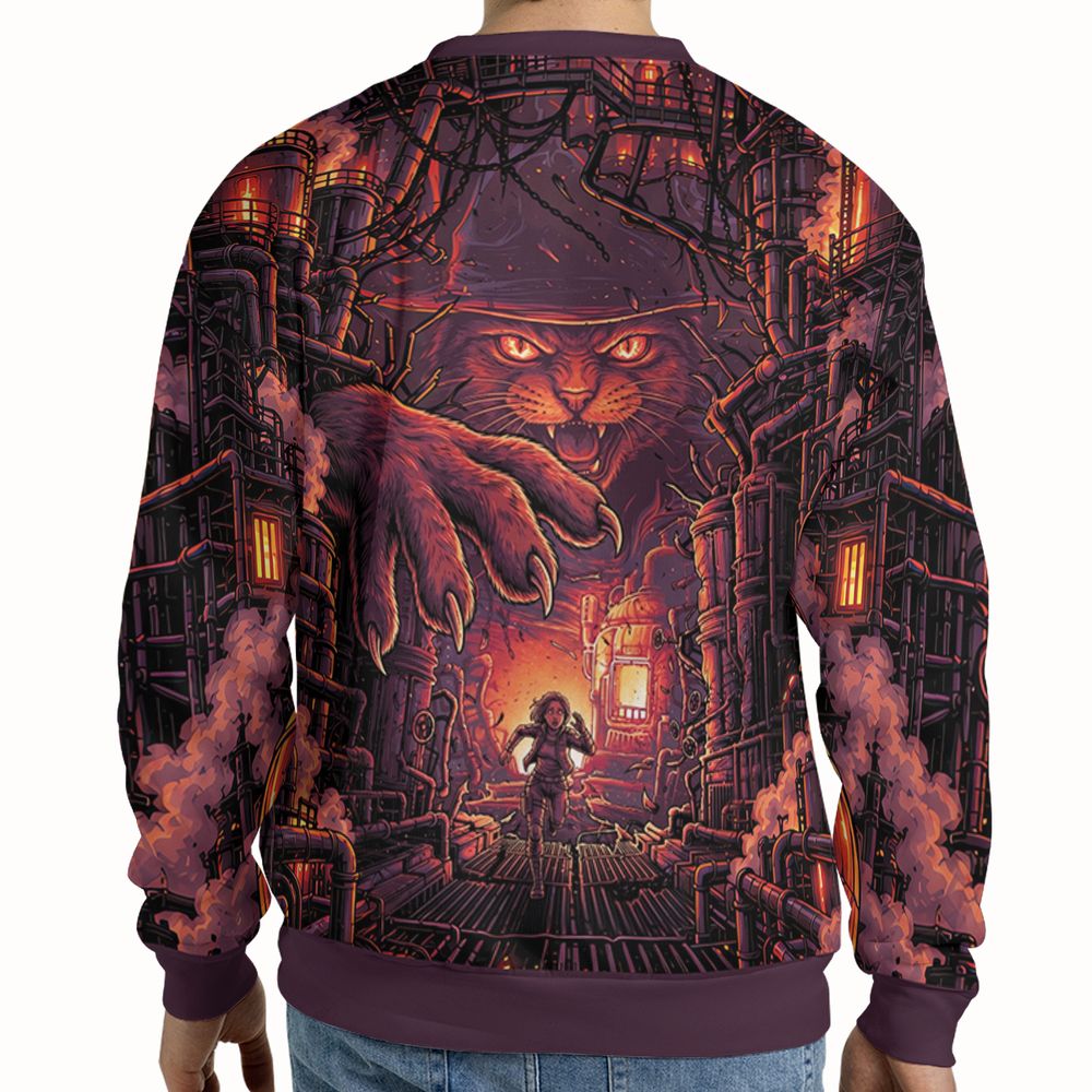Claws of the Abyss Full Print Sweatshirt - - 2