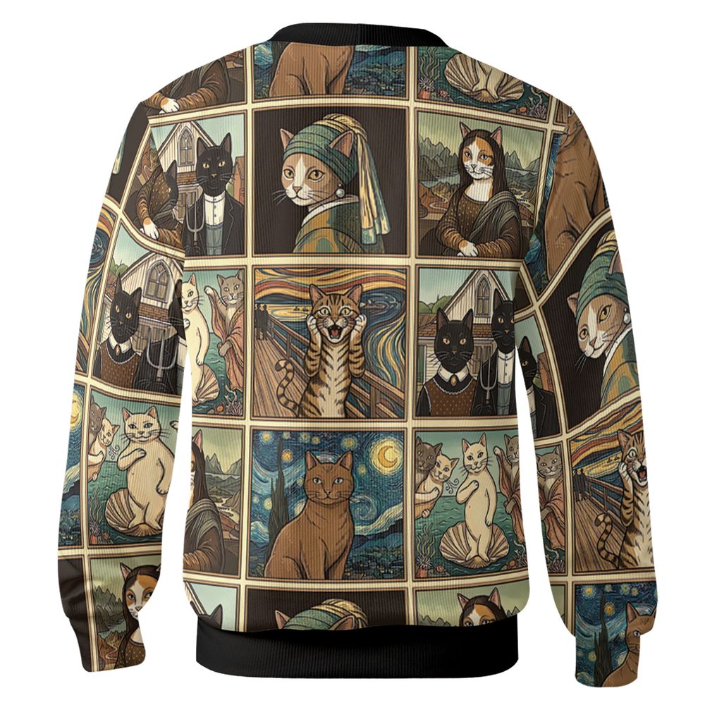 Cats in Arts Cardigan - - 2