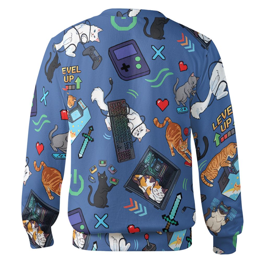 Game and Cats Cardigan - - 2