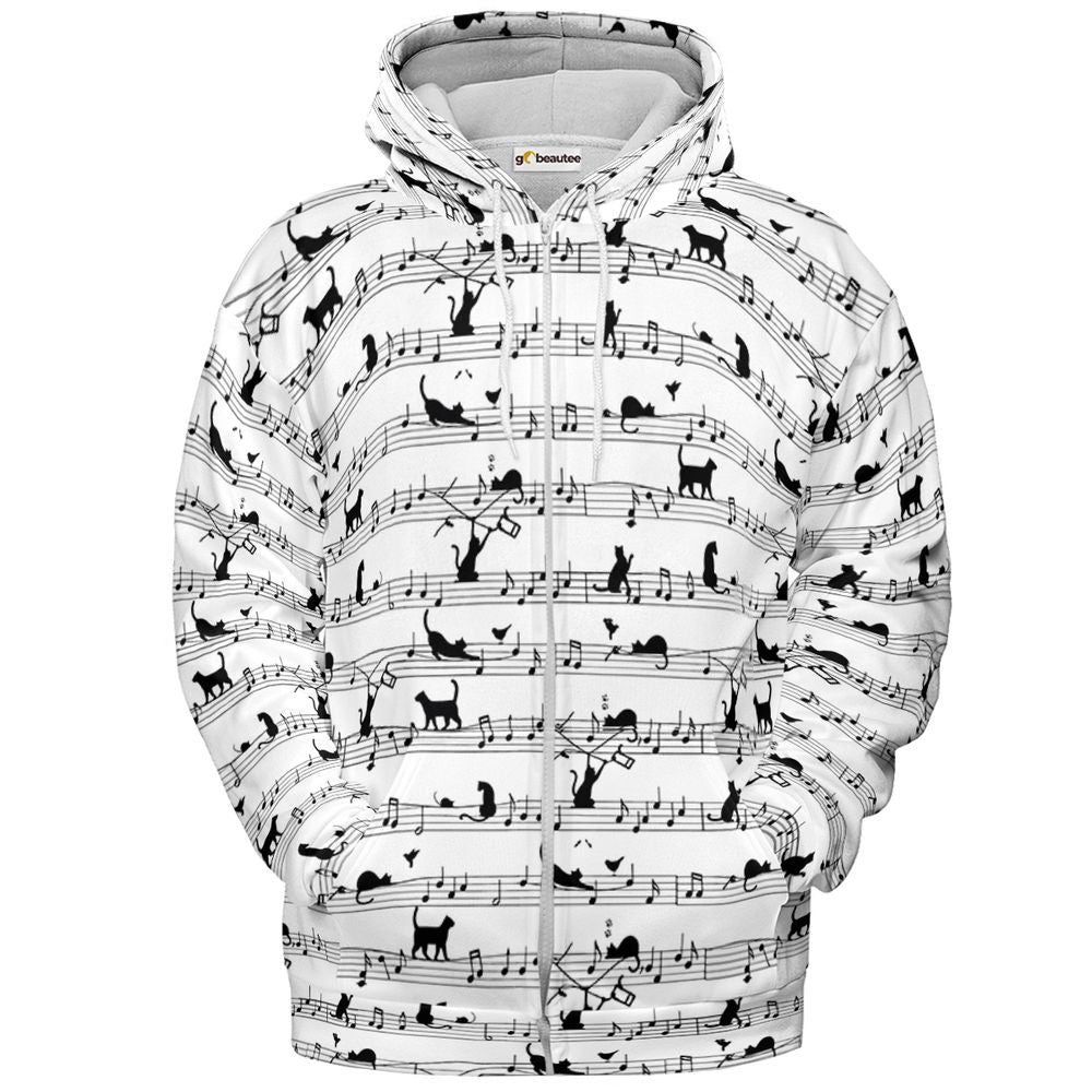 Musical cats in playful harmony - - 2