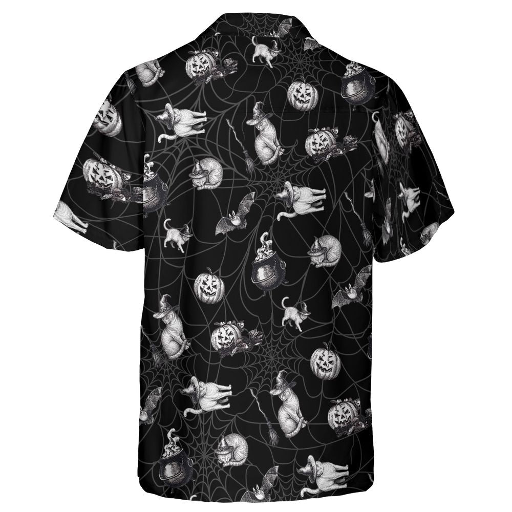 Vintage Witchy Cat Halloween - - 2