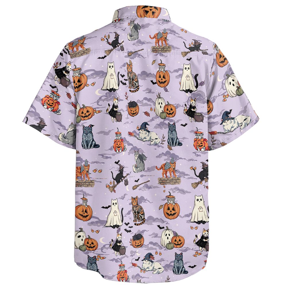 Short Sleeve Button Shirt - - 2