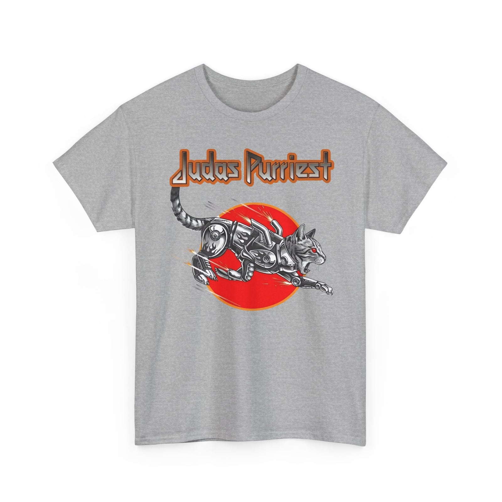 Judas Purriest Cat Graphic Tee