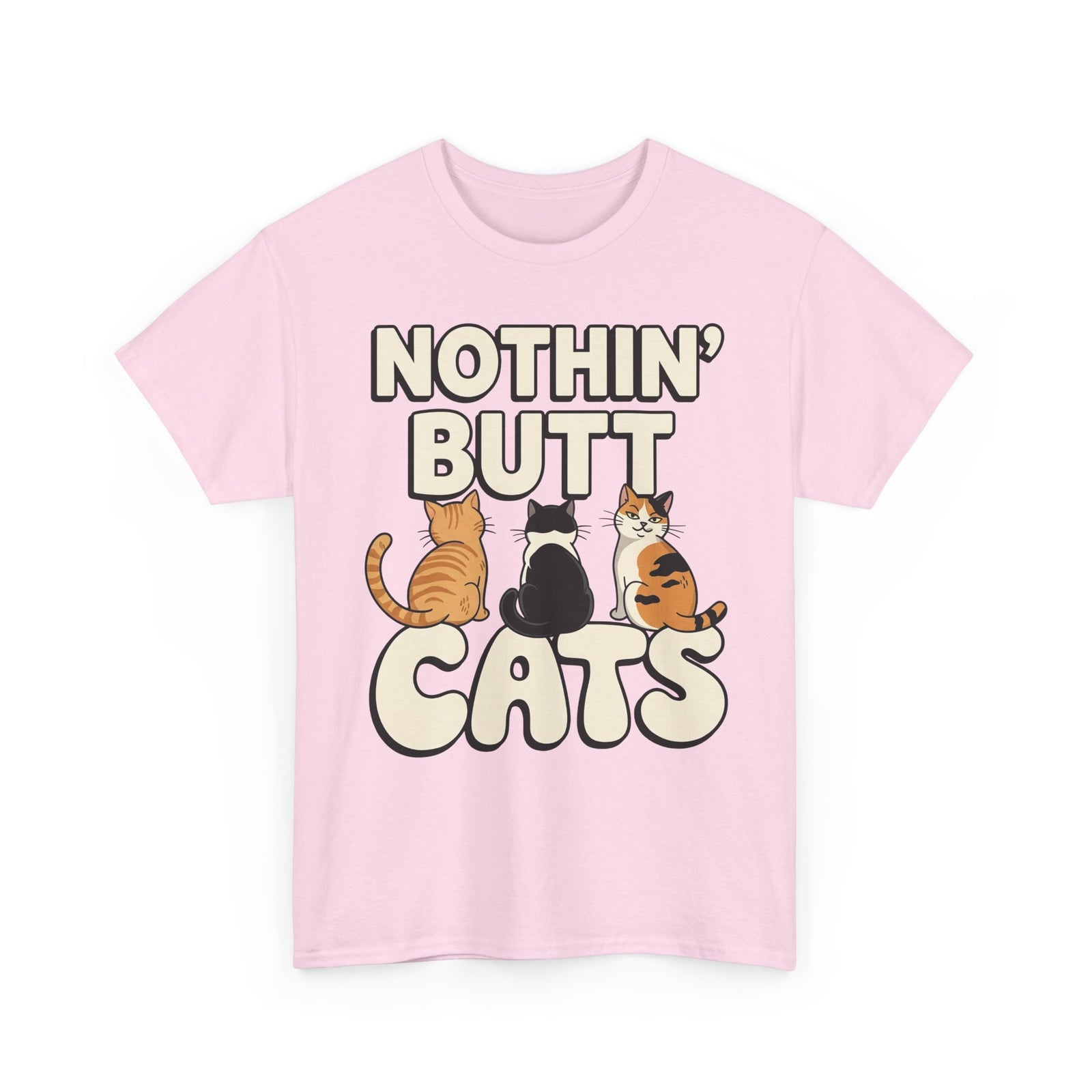 Nothin' But Cats Tee - Cute Retro Cat Lover T‑Shirt
