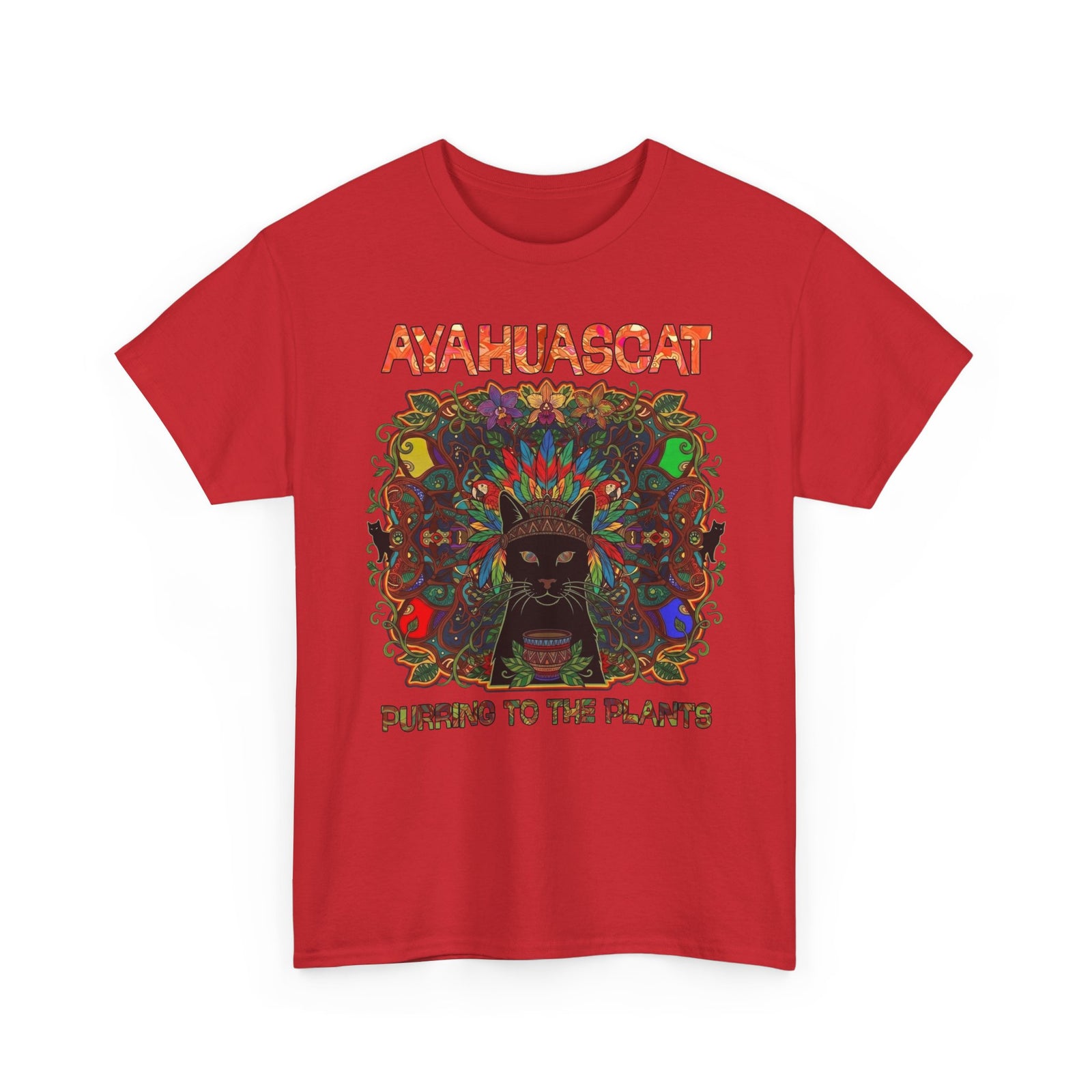 Ayahuascat T-Shirt — Psychedelic Cat Tee
