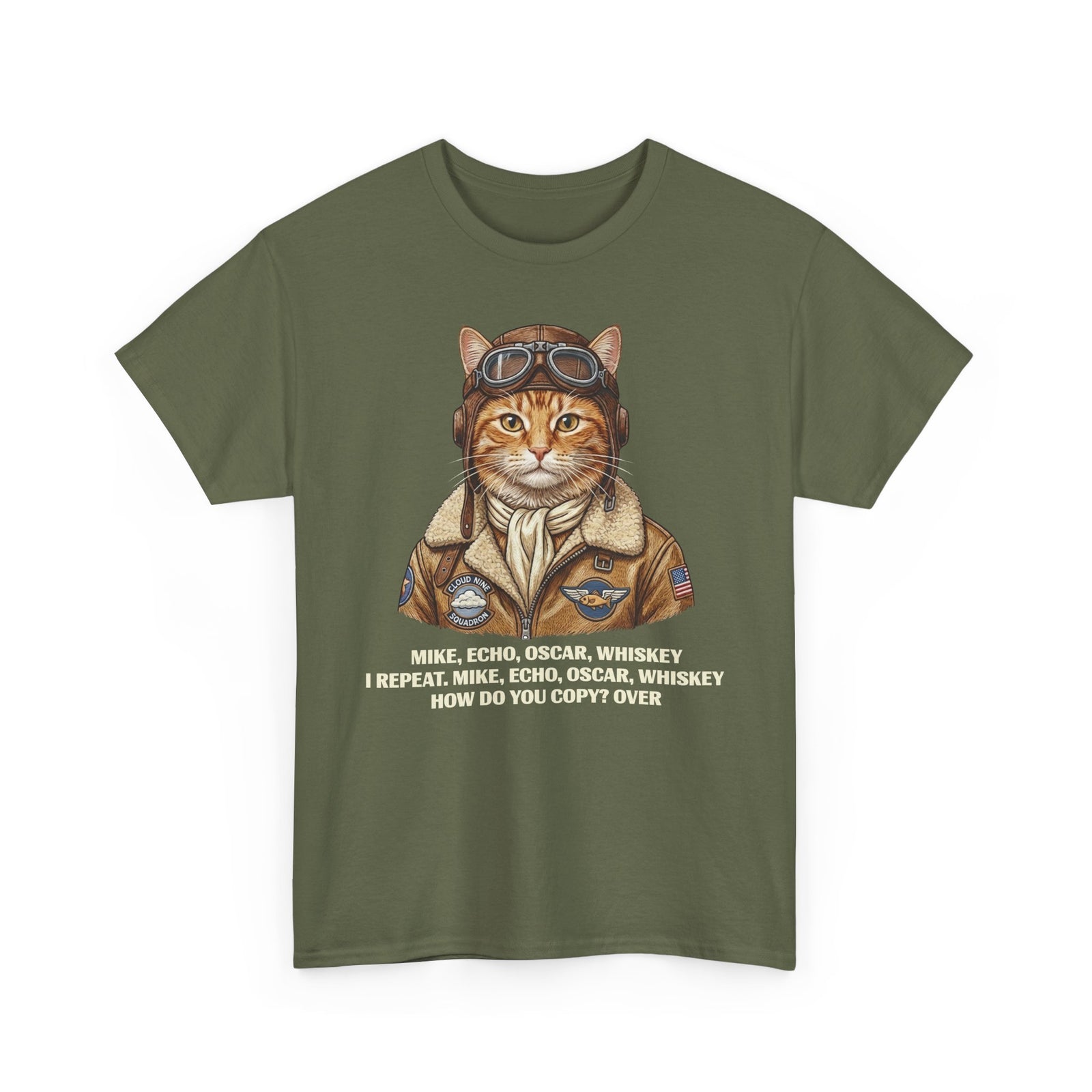 Military Alphabet Tee — "MIKE, ECHO, OSCAR, WHISKEY" T-Shirt