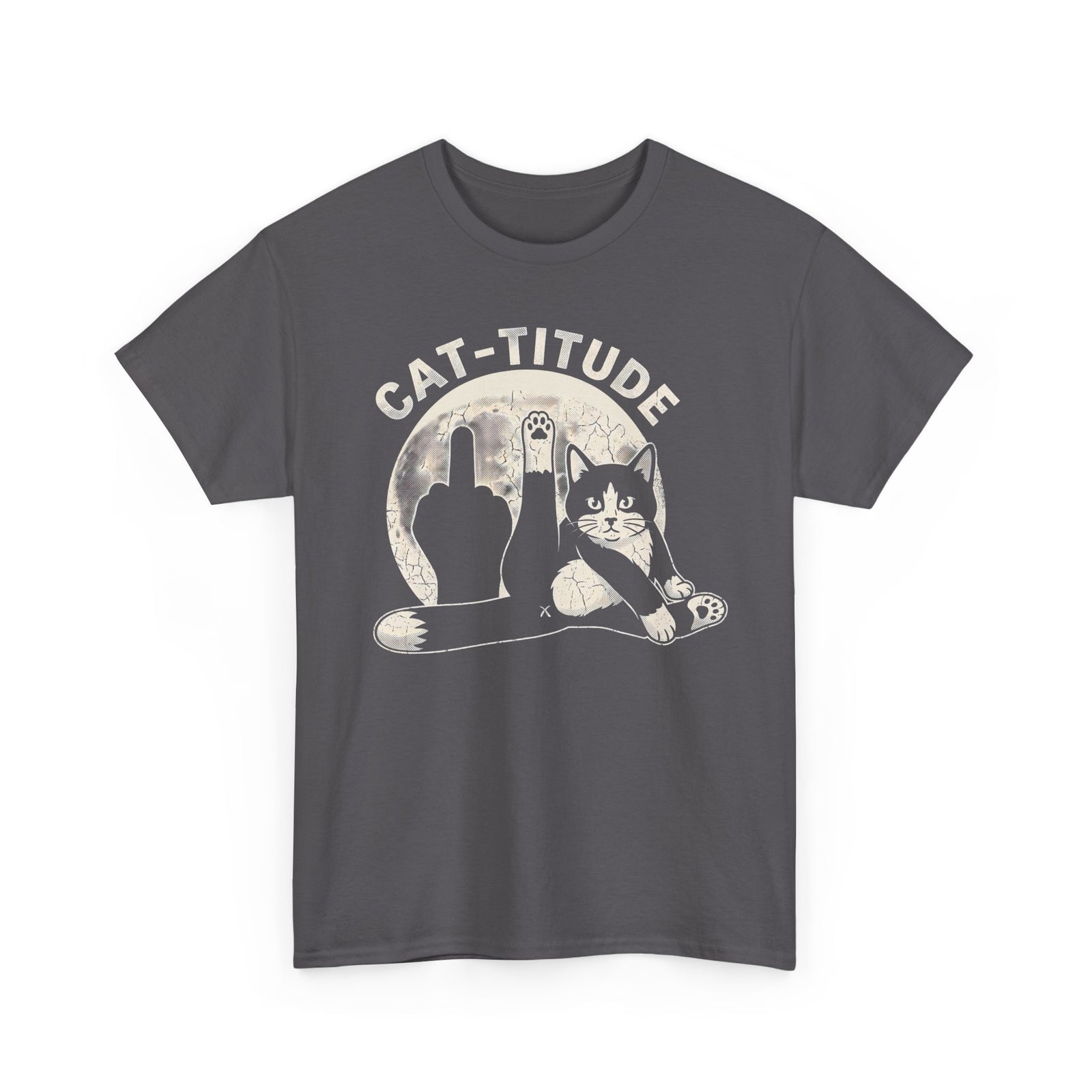 Cattitude T-Shirt — Funny Cat Attitude Tee