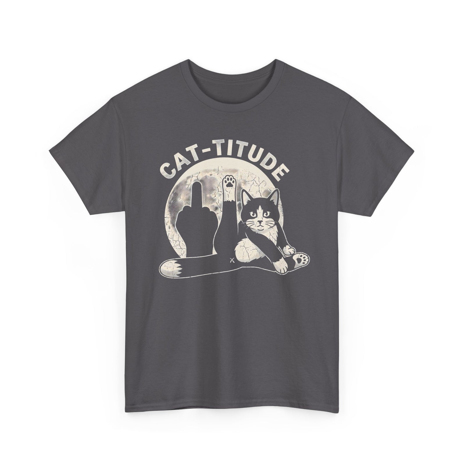 Cattitude T-Shirt — Funny Cat Attitude Tee