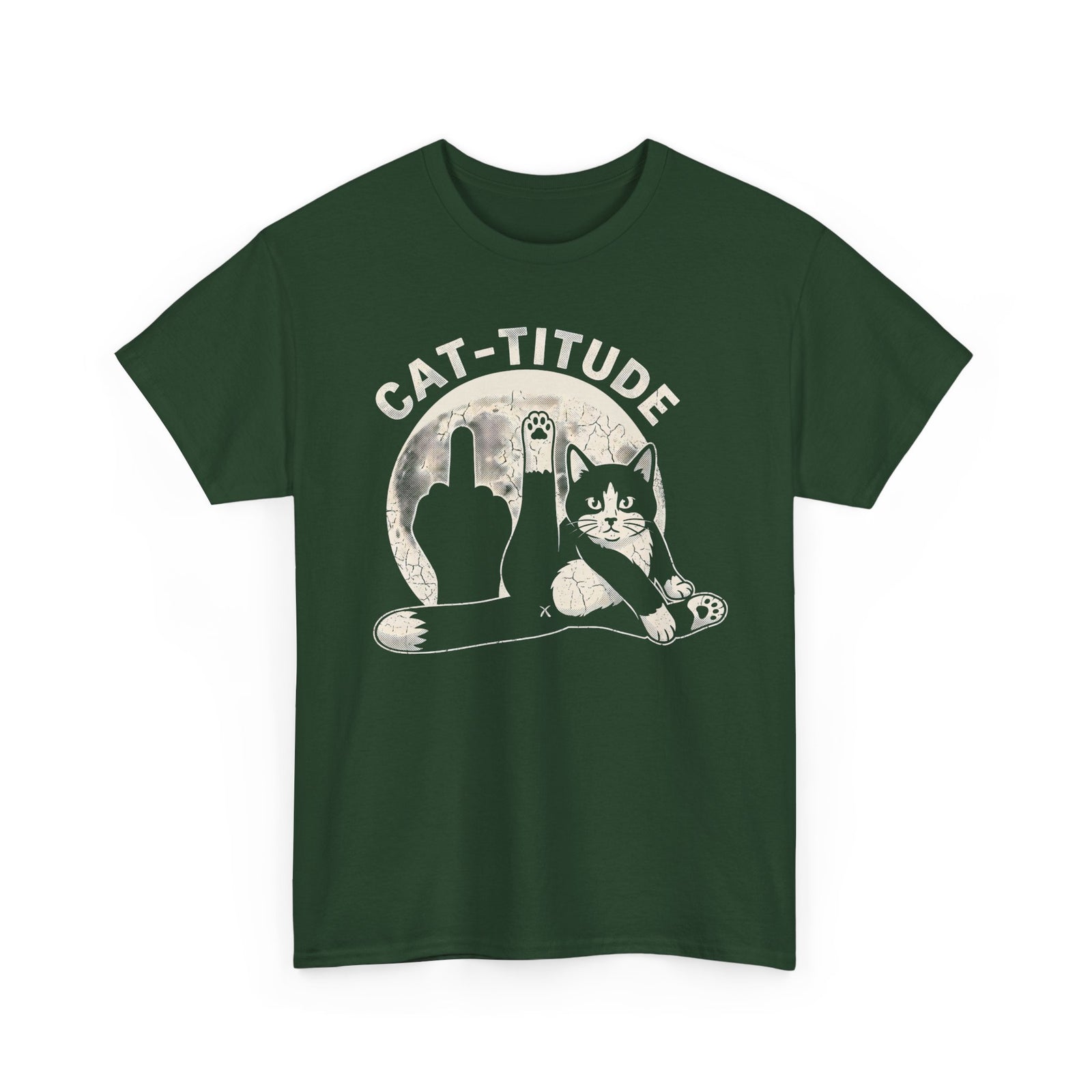 Cattitude T-Shirt — Funny Cat Attitude Tee