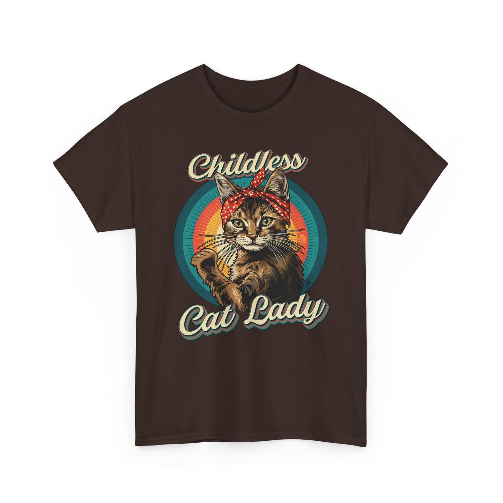 Childless Cat Lady T-Shirt — Funny Cat Lover Tee