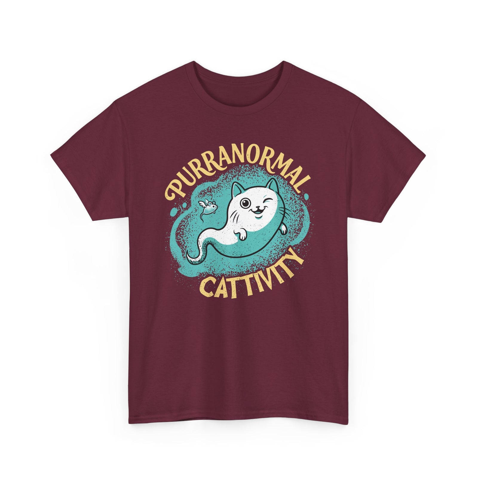 Purranormal Cattivity T-Shirt — Funny Paranormal Cat Tee