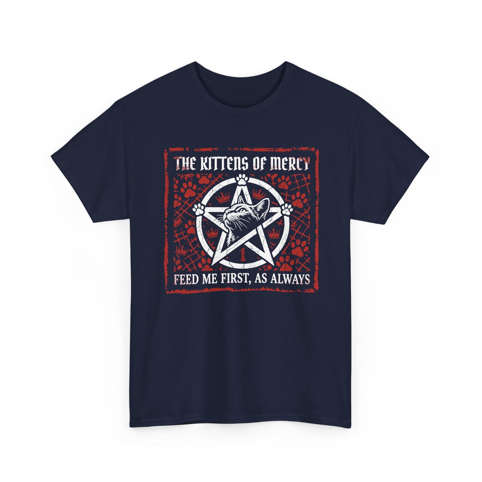 Kittens of Mercy T-Shirt Cute Kitten Rescue Tee