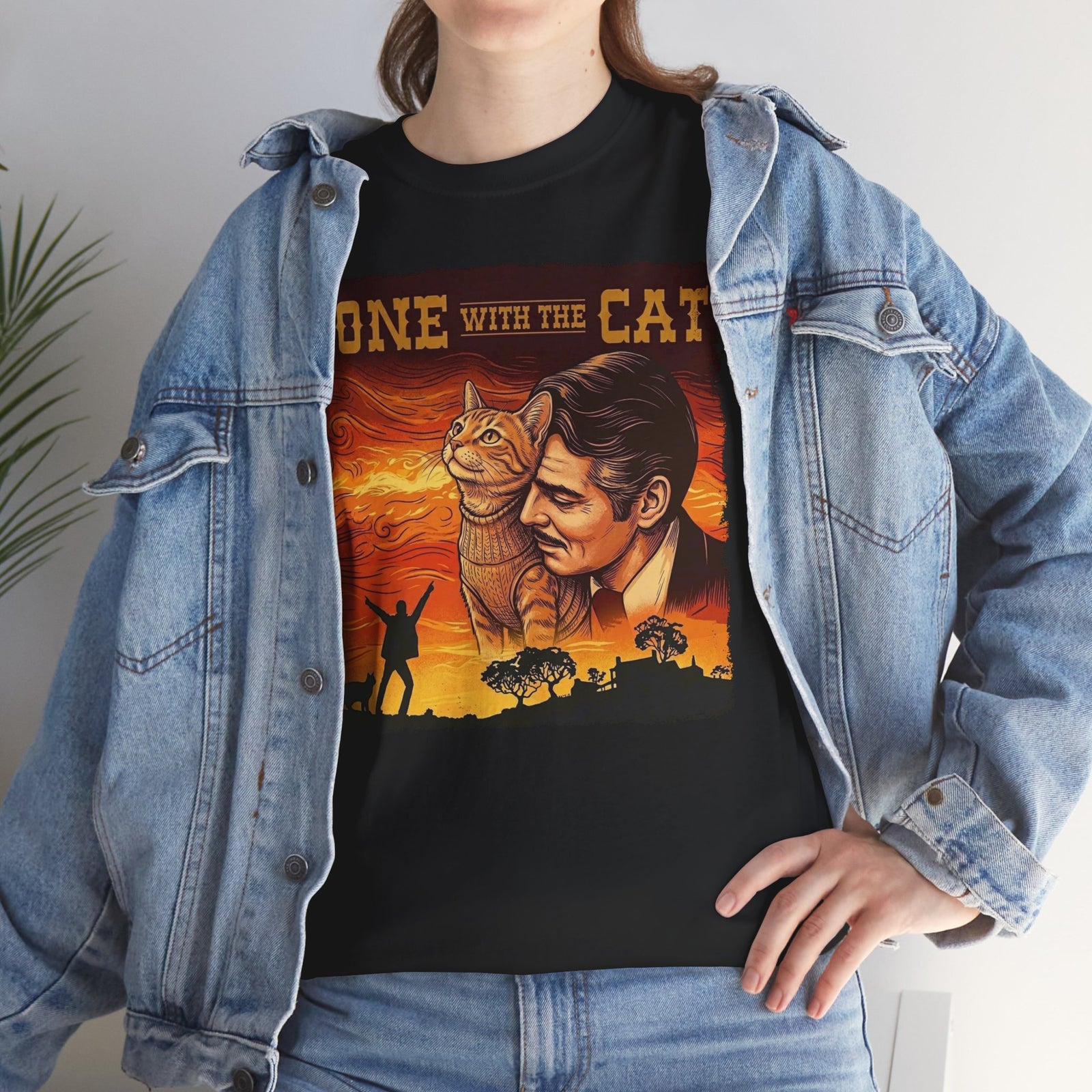 Gone with the Cat T‑Shirt