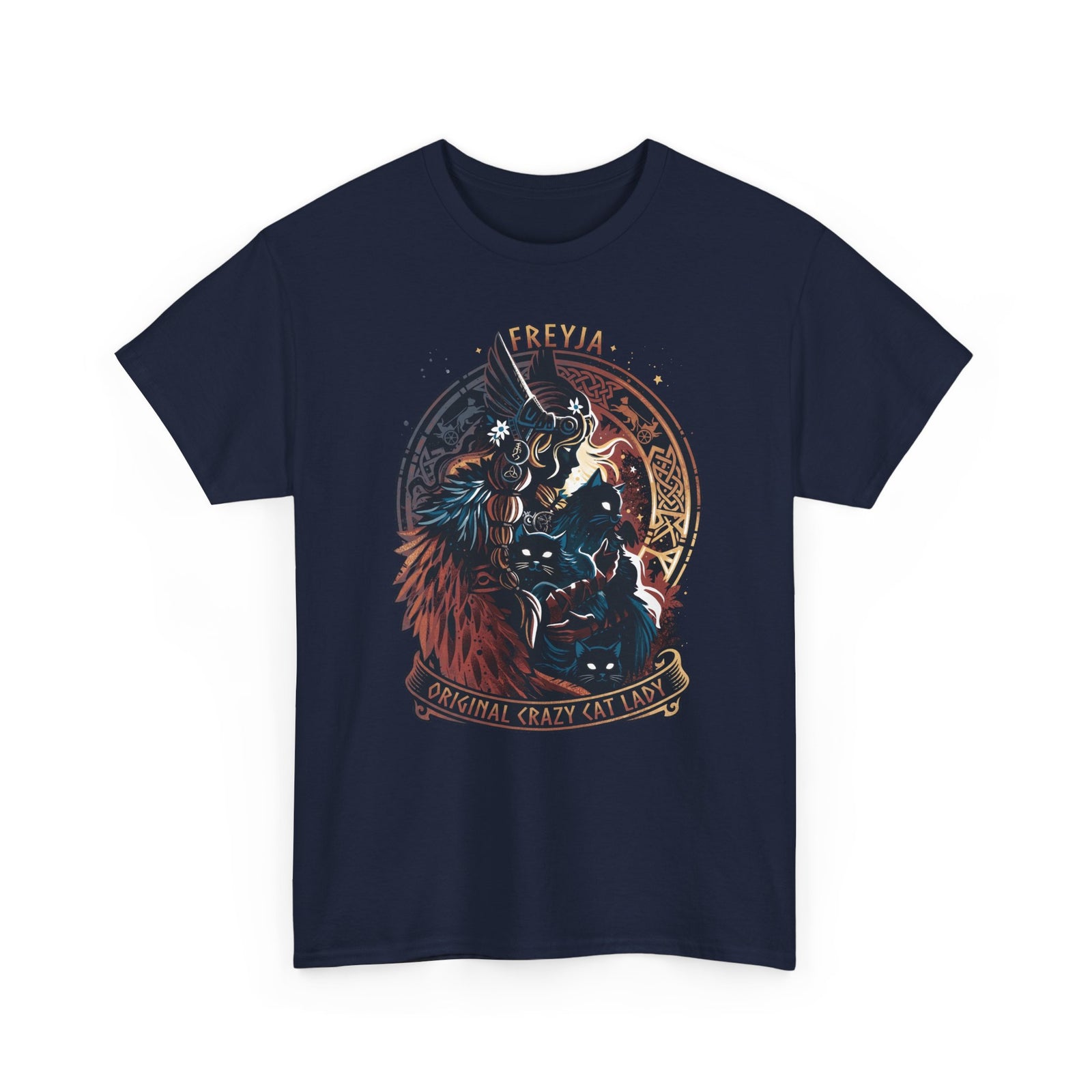 Crazy Cat Lady T-Shirt — Freyja Original Cat Lover Tee