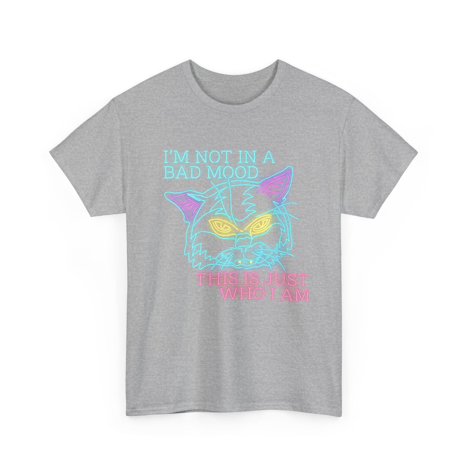 Bad Cat 'I'm Not In A Bad Mood' T-Shirt
