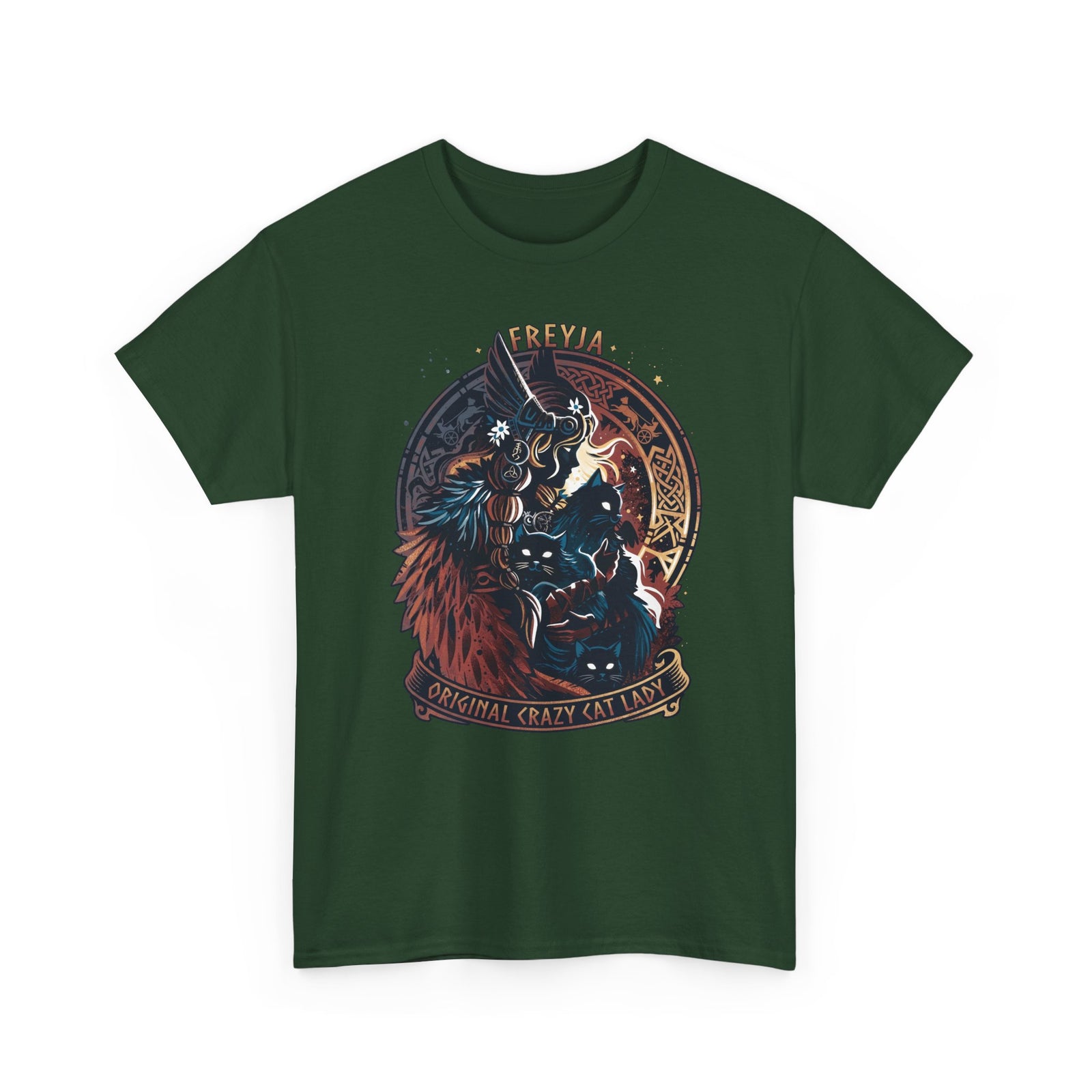 Crazy Cat Lady T-Shirt — Freyja Original Cat Lover Tee
