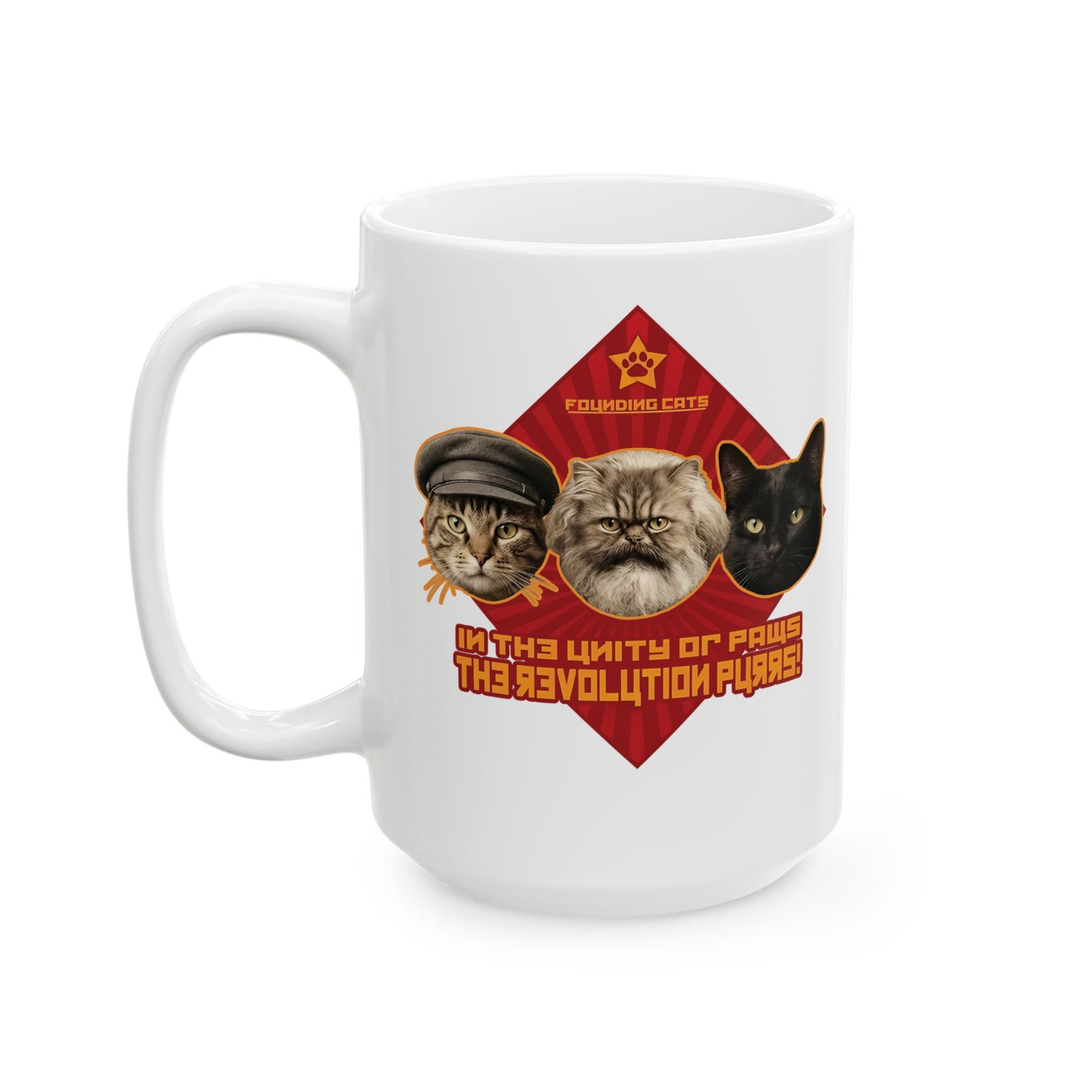 Founding Cats Ceramic Mug