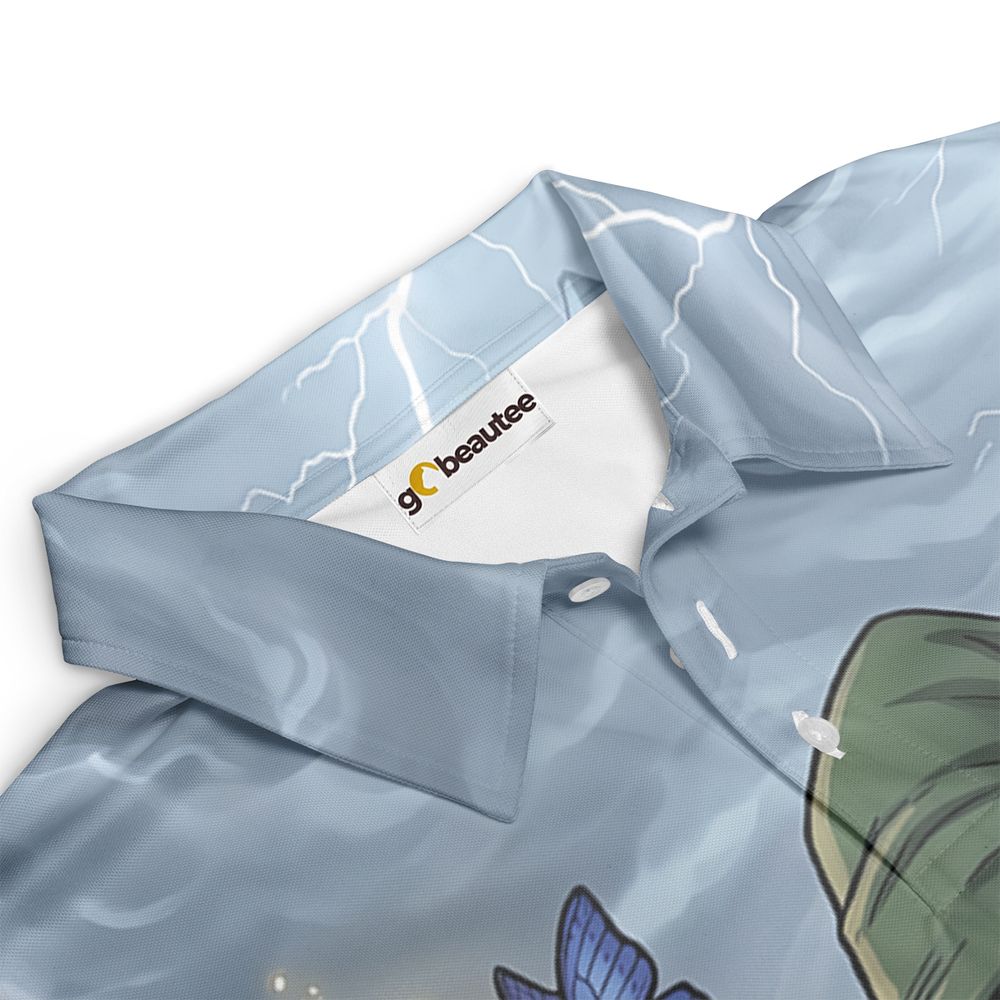 Wizard Cat Full Print Polo Shirt - - 3