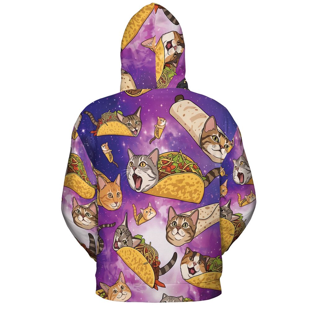 Cattaco Full Print Hoodie - - 3