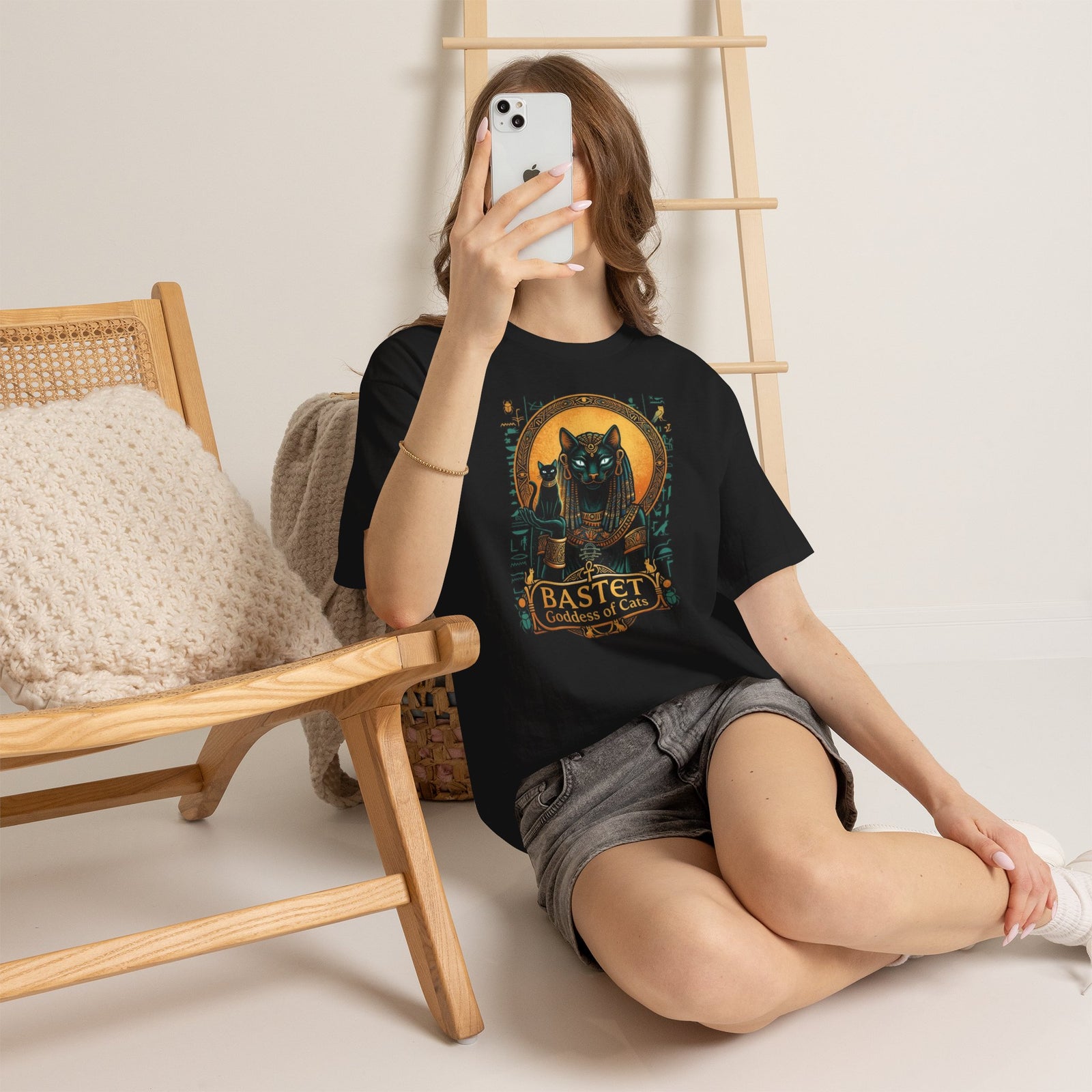 Bastet Goddess of Cats T-Shirt