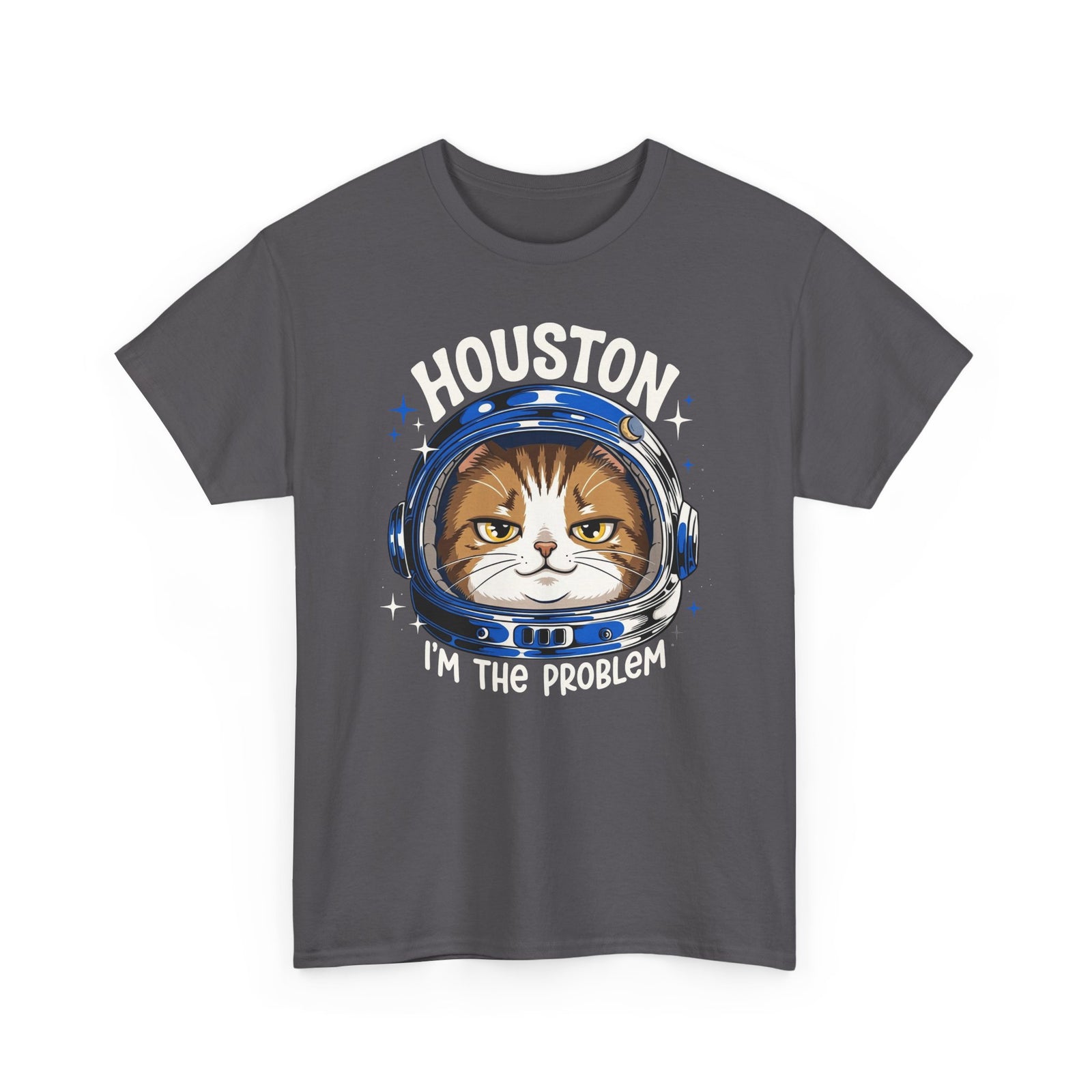 Houston I'm the Problem Space Cat T-Shirt