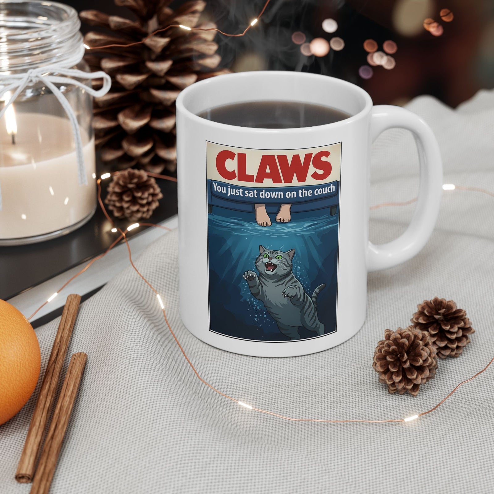Cat's Claws Ceramic Mug