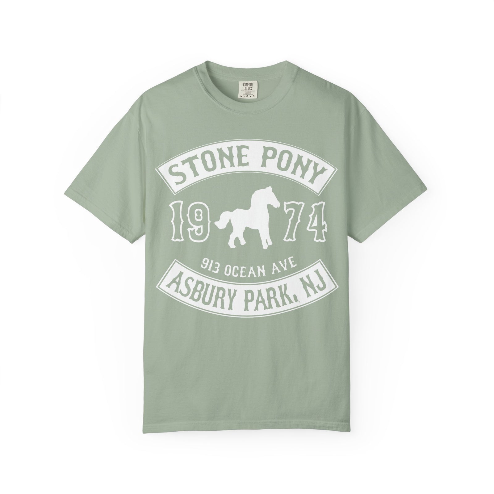 Classic White Garment-Dyed T-Shirt