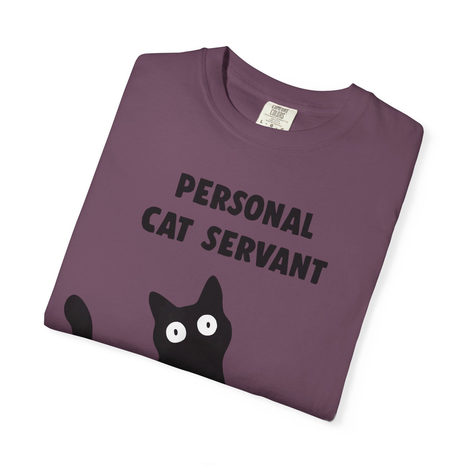 Personal Cat Servant T-Shirt — Funny Cat Lover Tee
