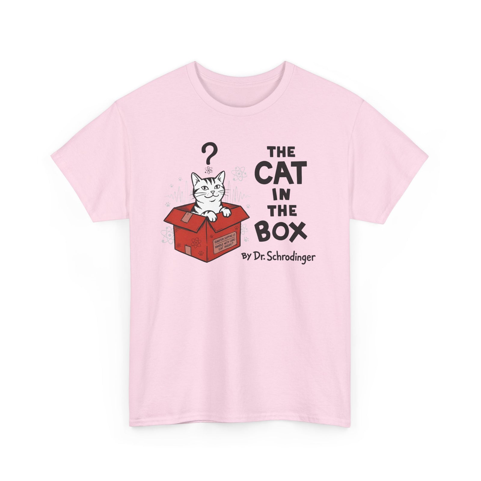 The Cat in the Box T-Shirt — Cute Cat in a Box Graphic Tee