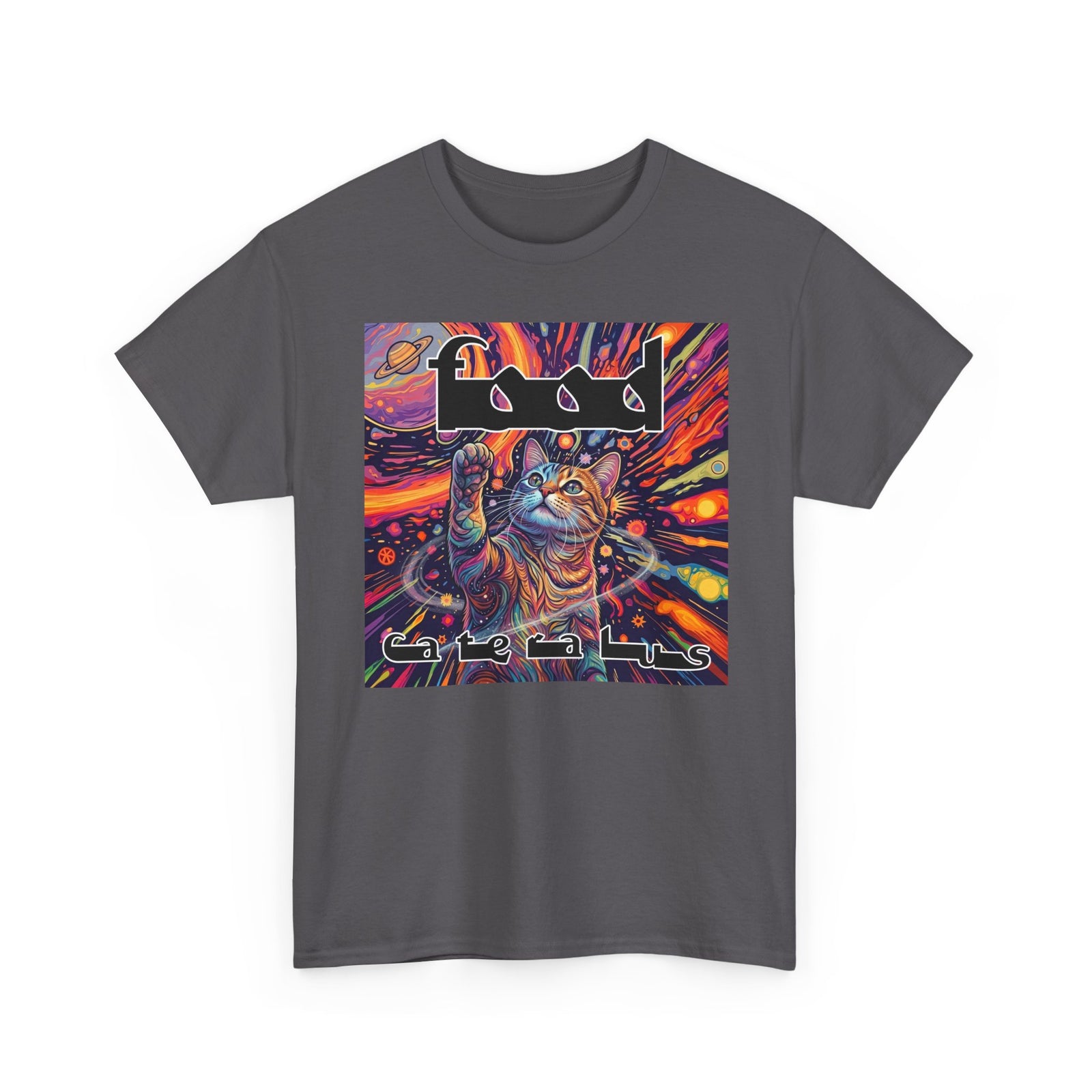 Funny Progressive Metal Cat T-Shirt — Progressive Metal Band Cat Graphic Tee