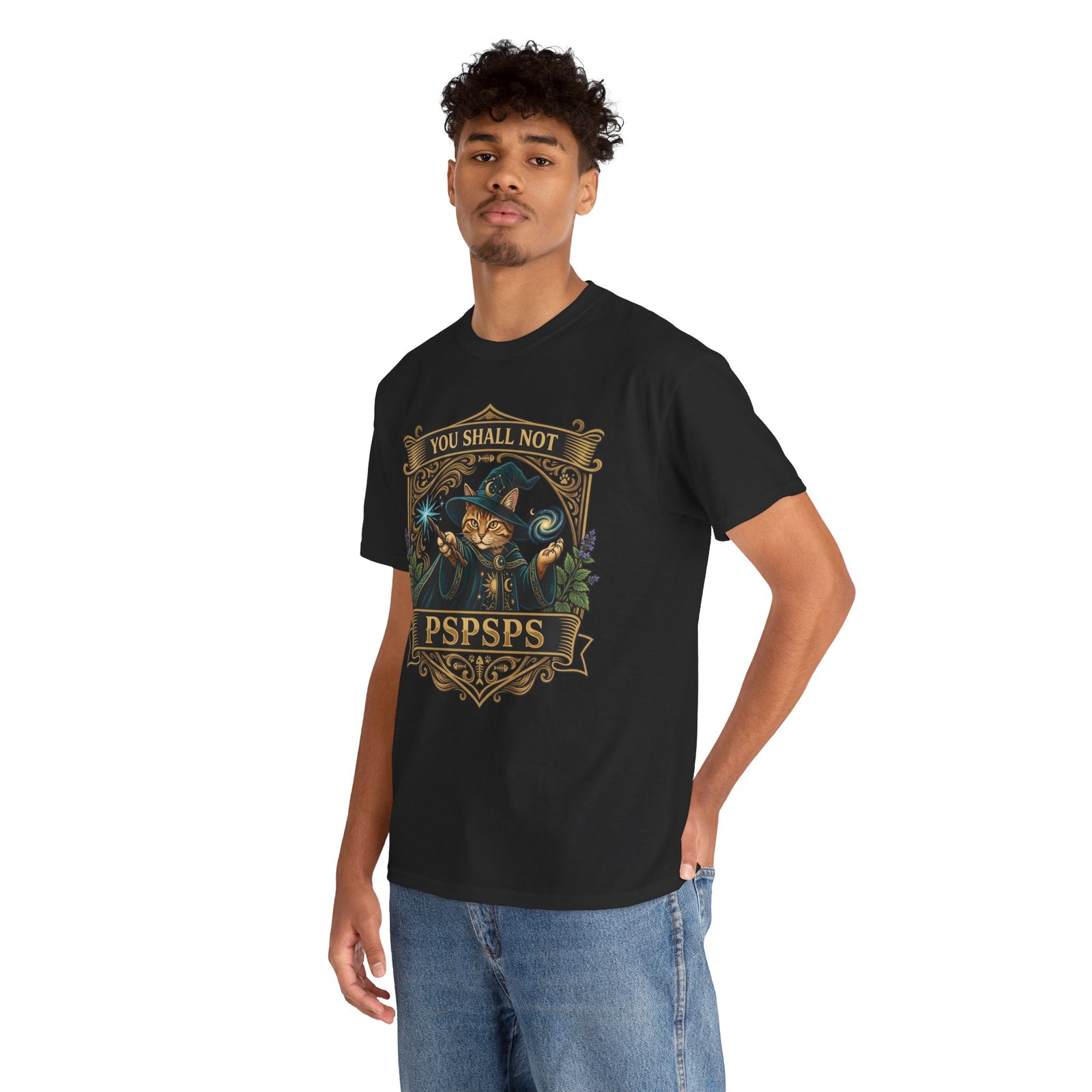 You Shall Not Pspsps Cat T-Shirt
