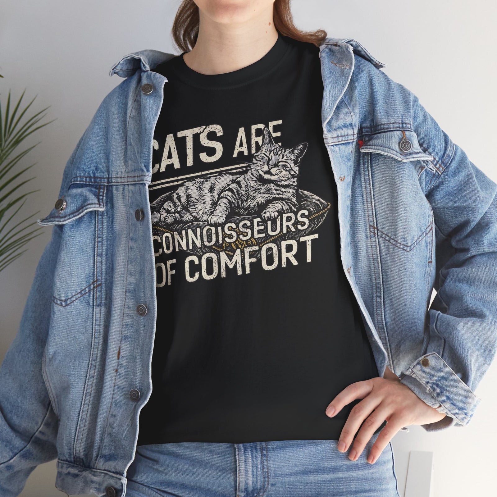 Cats Are Connoisseurs of Comfort T-Shirt