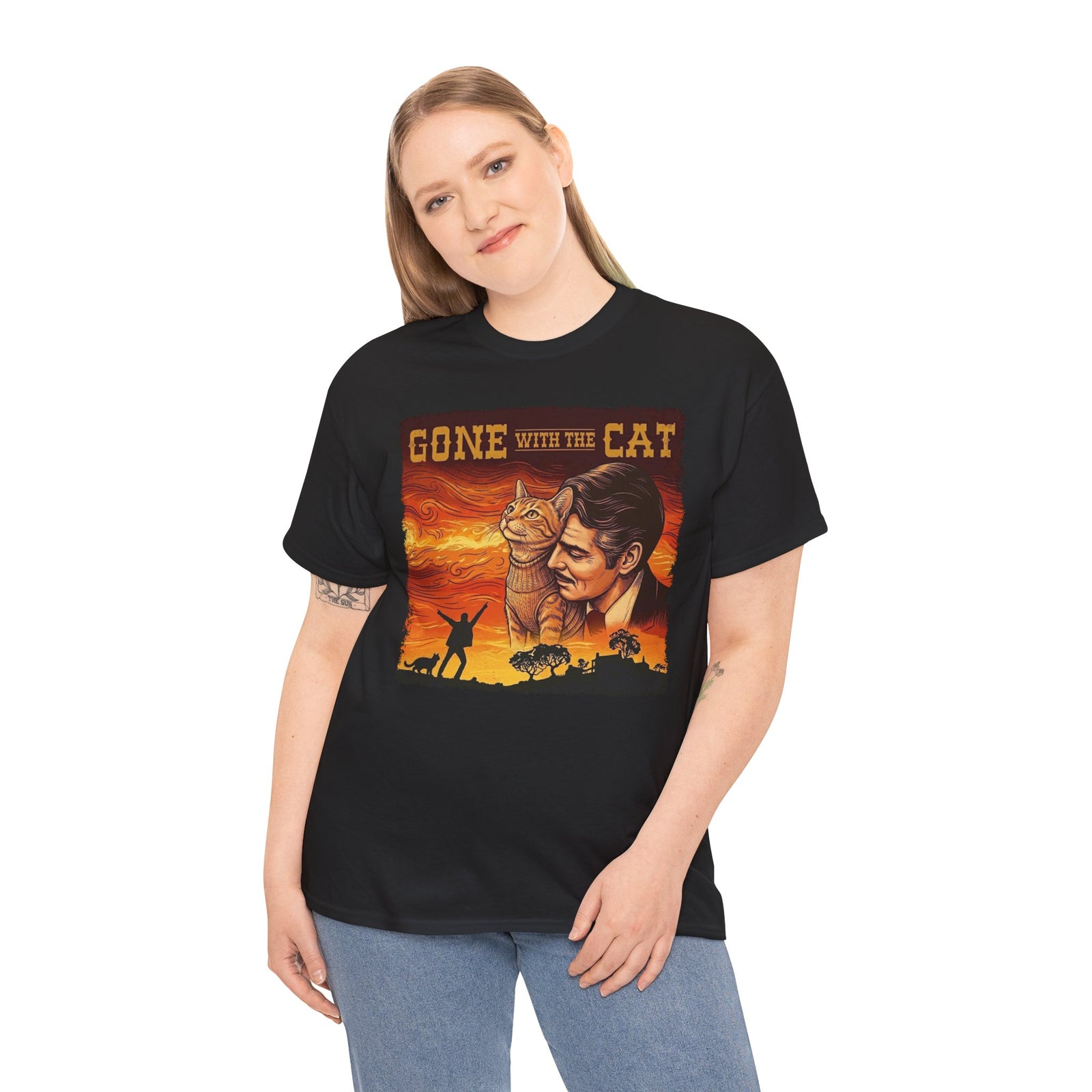 Gone with the Cat T‑Shirt