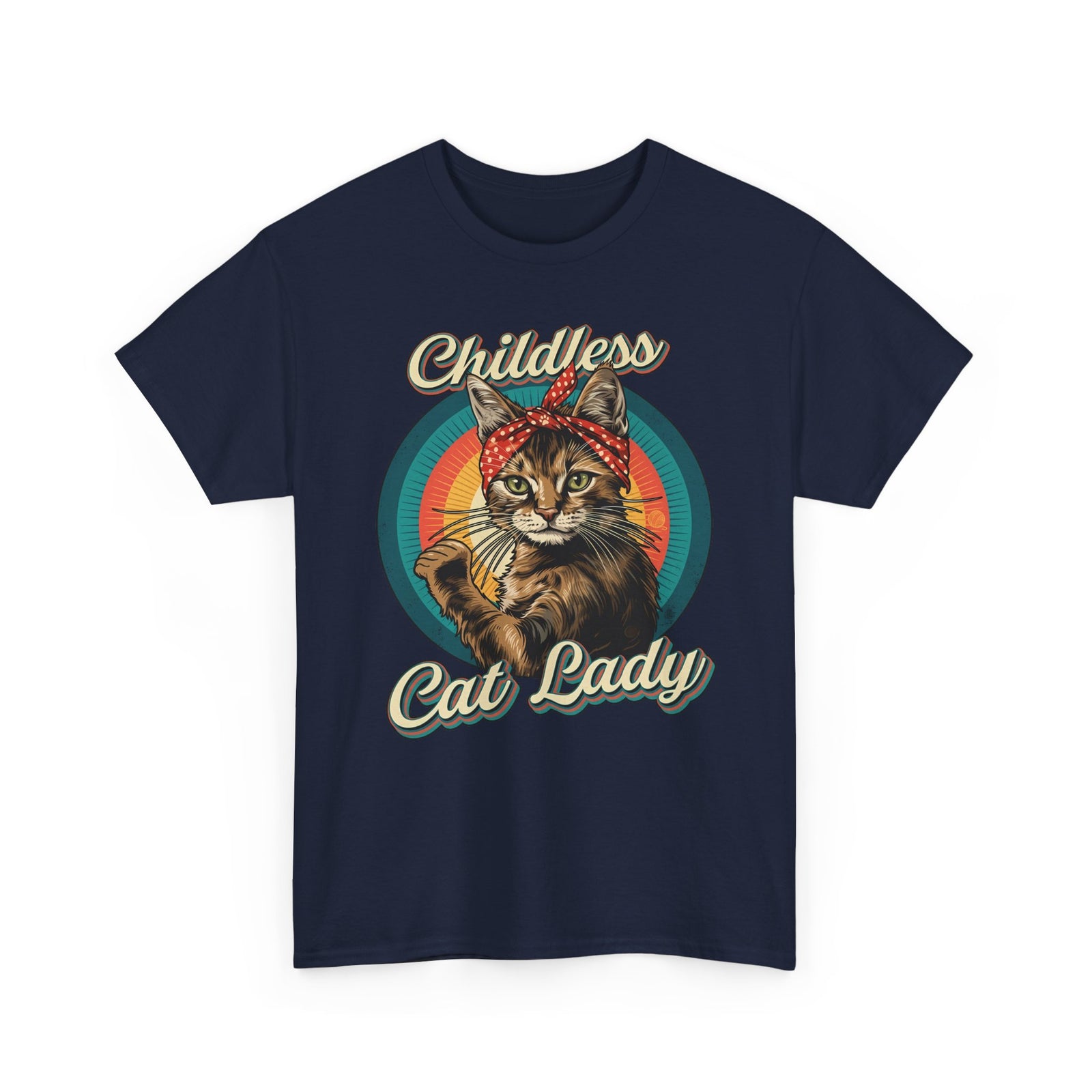 Childless Cat Lady T-Shirt — Funny Cat Lover Tee