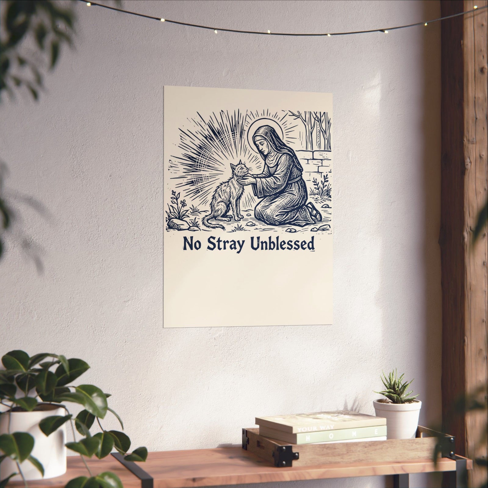 "Every Cat Is Blessed" Cat Poster