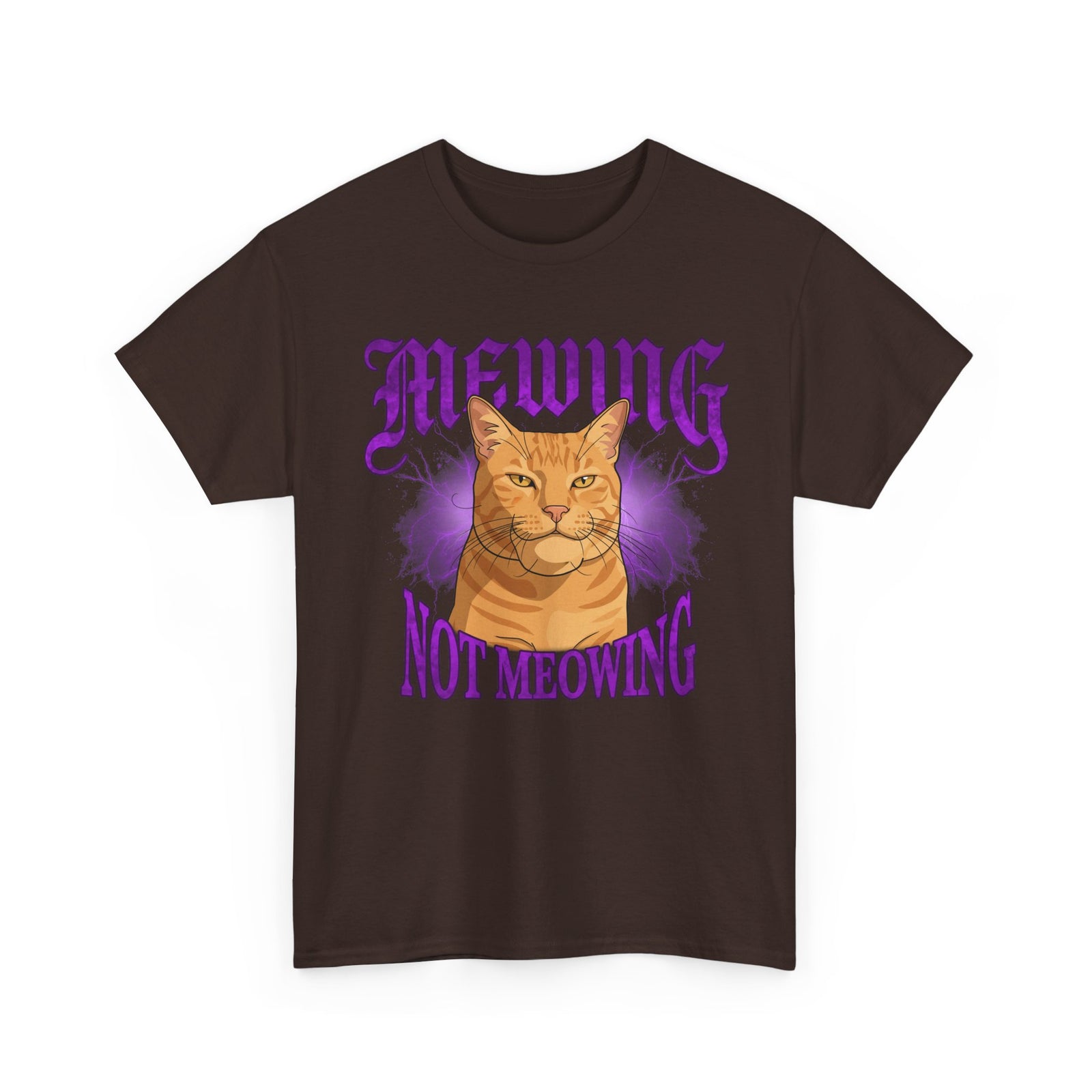 Mewing Not Meowing Cat T-Shirt