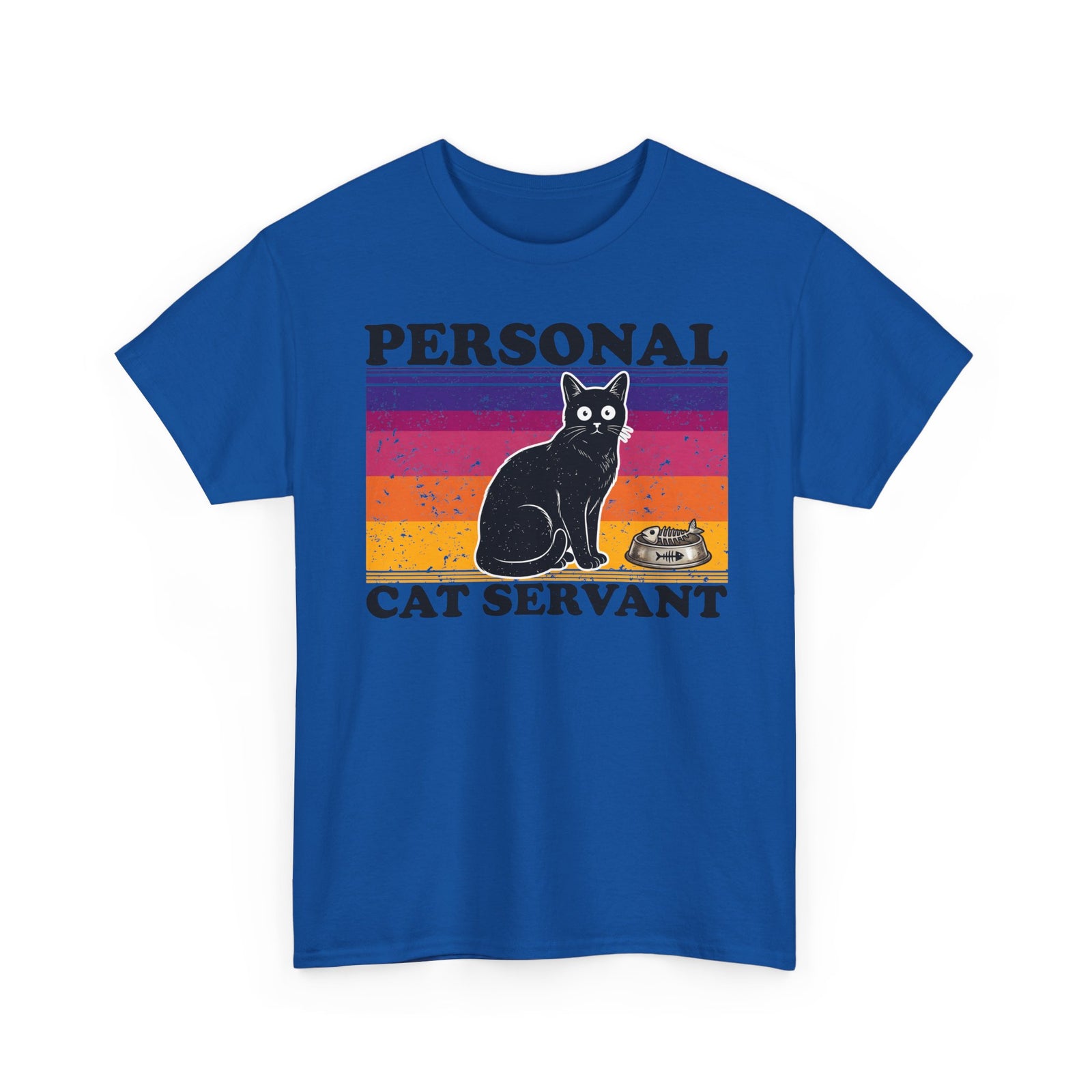 Personal Cat Servant T-Shirt — Funny Cat Lover Tee