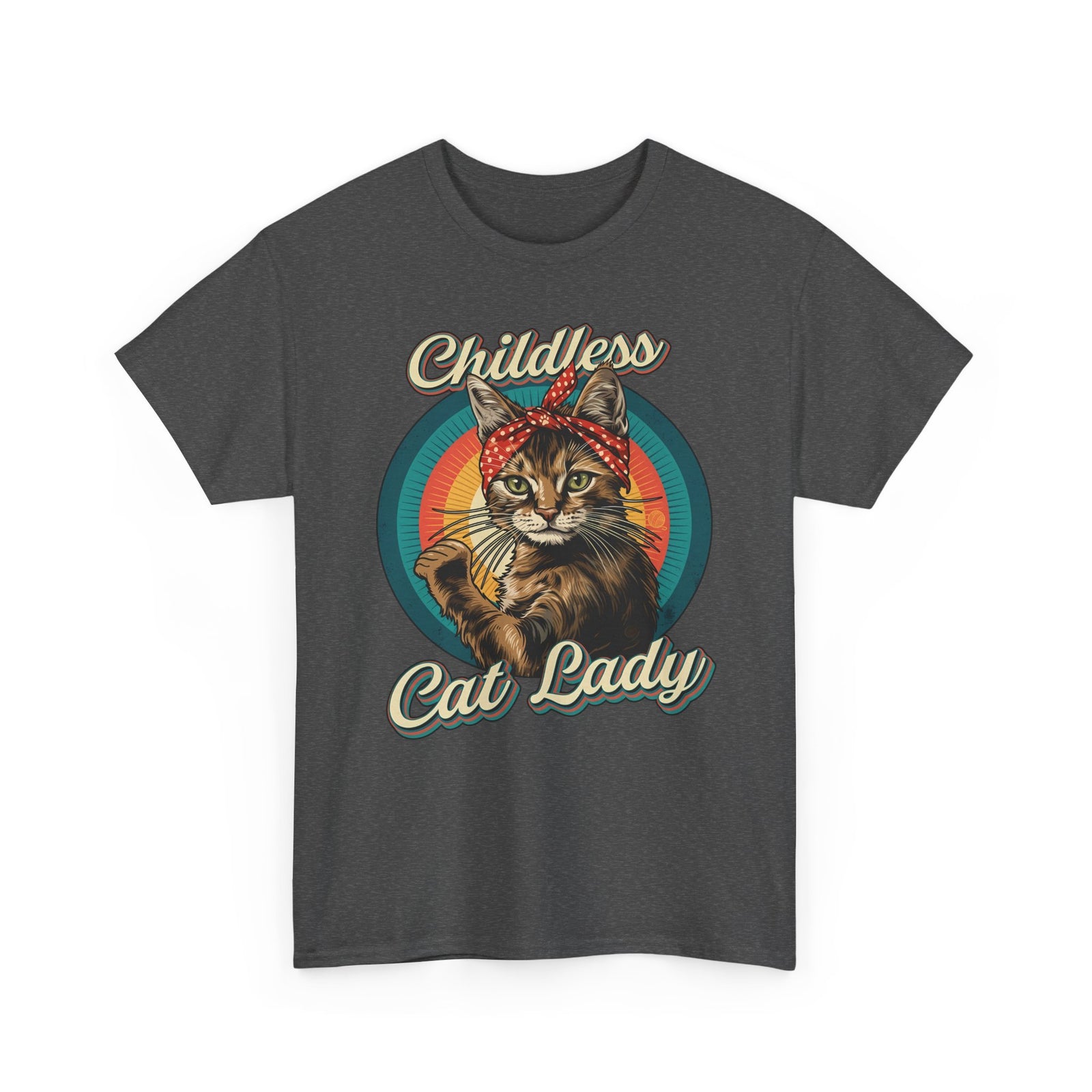 Childless Cat Lady T-Shirt — Funny Cat Lover Tee