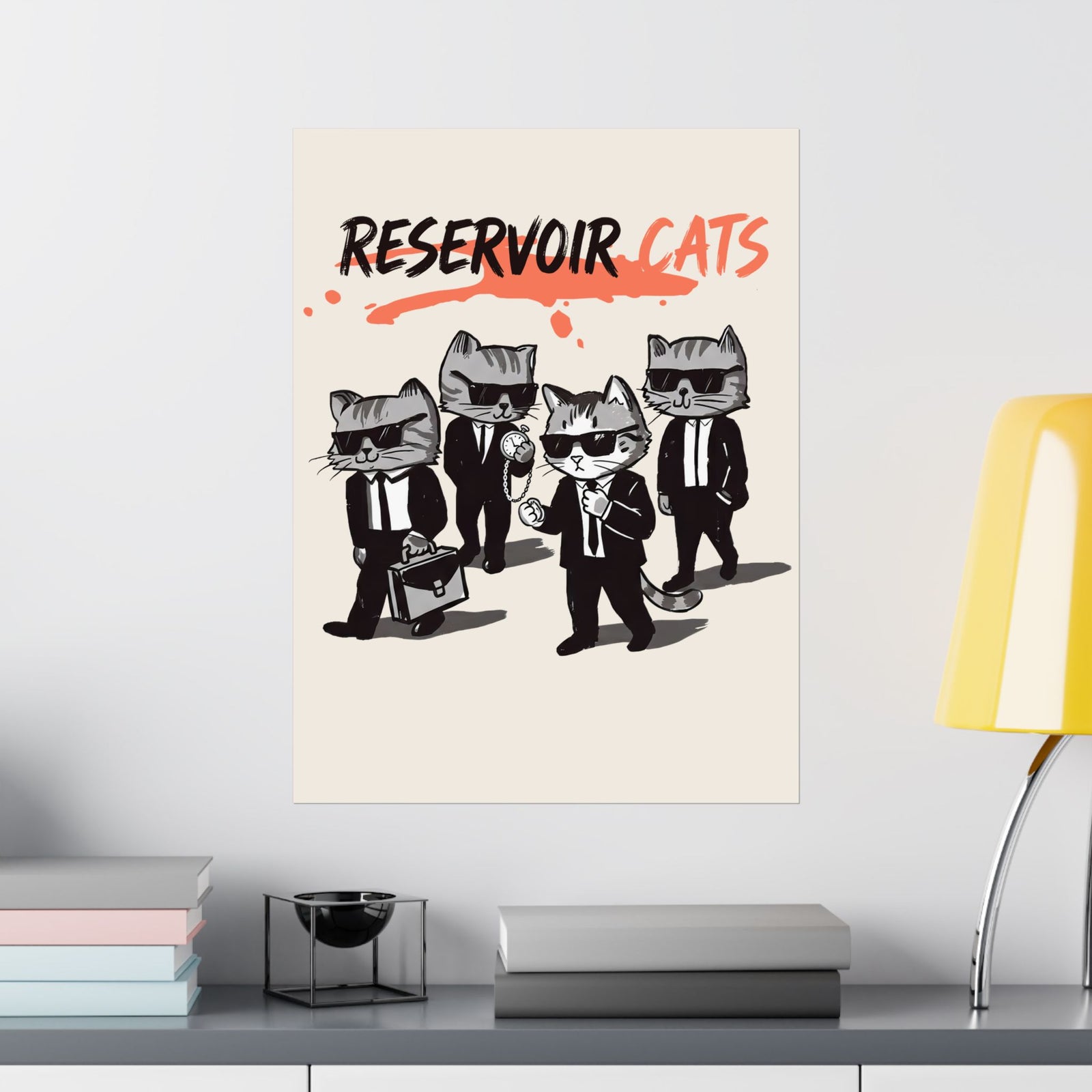 Reservoir Cats Poster